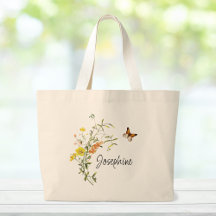 Bouquet av Wildblommor Bridesmaid Tote Bag