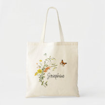 Bouquet av Wildblommor Bridesmaid Tote Bag