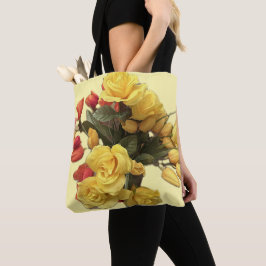 "Bouquet" axelväska Tygkasse