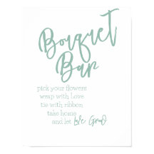Bouquet Bar  Poster