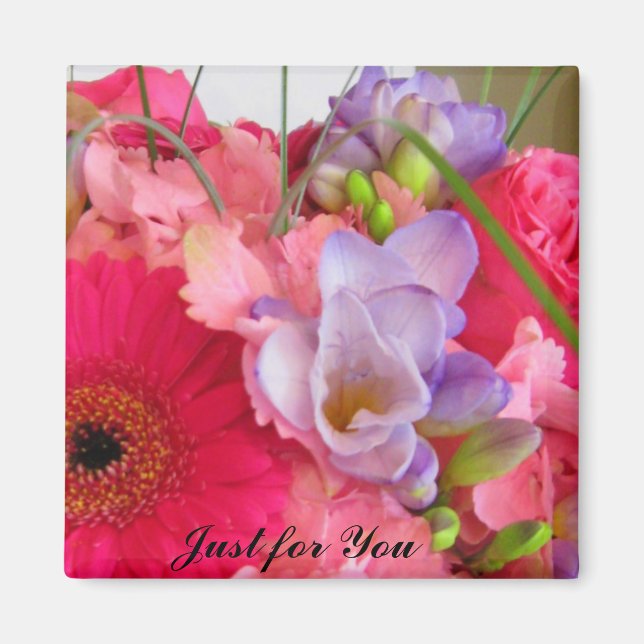 Bouquet bara för dig Magnet (Framsidan)