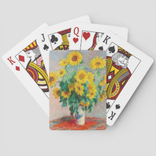 Bouquet-blomman Claude Monet Casinokort