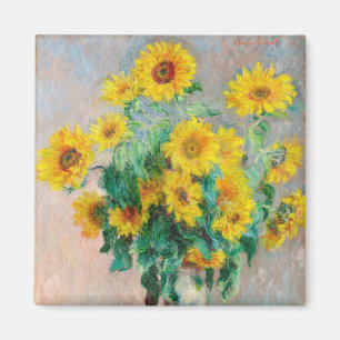 Bouquet-blomman Claude Monet Magnet
