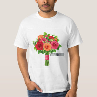 Bouquet Bloom T-Shirt Design"