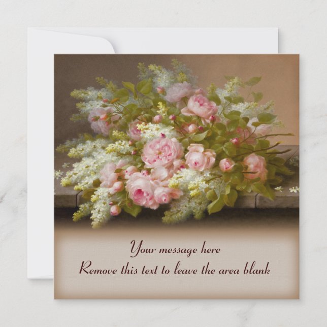 Bouquet CC0159 Firande Inbjudningar (Framsida)