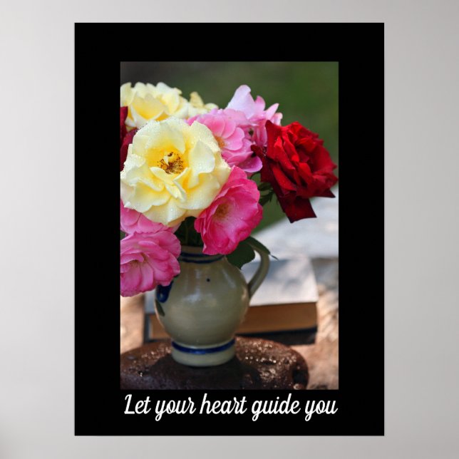 Bouquet Colorful Ro Poster (Framsidan)