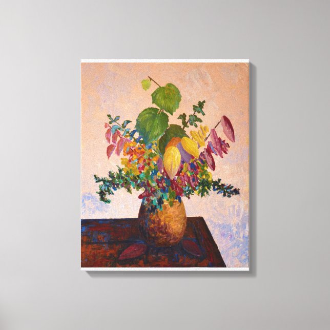 Bouquet d'automne canvastryck (Framsida)