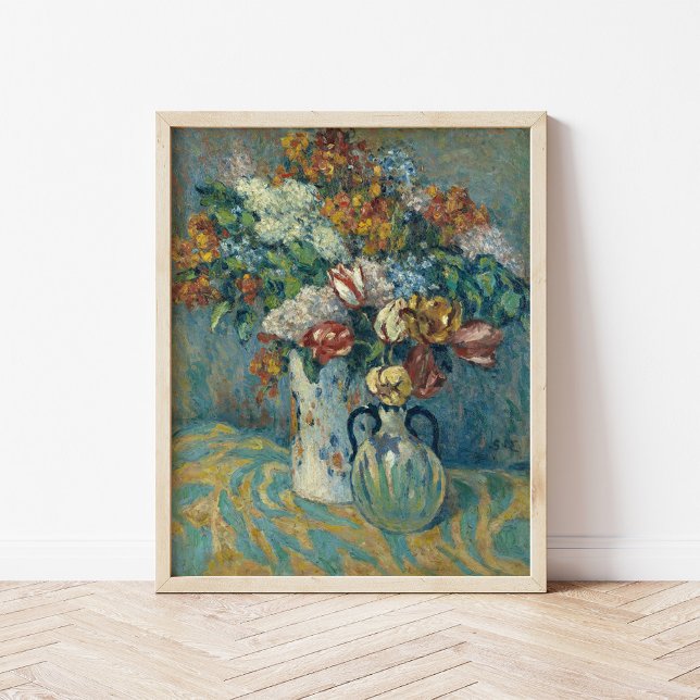 Bouquet de Fleurs | Georges d'Espagnat Poster (Skapare uppladdad)