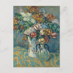 Bouquet de Fleurs Georges d'Espagnat Vykort