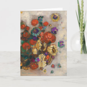 Bouquet de Fleurs Odilon Redon Kort
