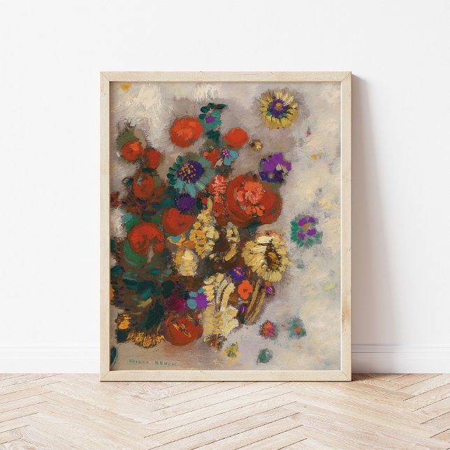 Bouquet de Fleurs | Odilon Redon Poster (Skapare uppladdad)