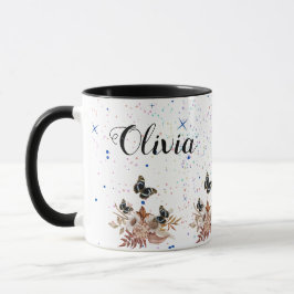 Bouquet floral blooming garden mugg