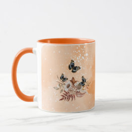 Bouquet floral blooming garden mugg