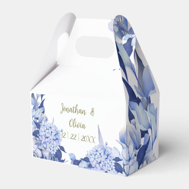 Bouquet floral blooming garden presentaskar (Framsidan Sidan)