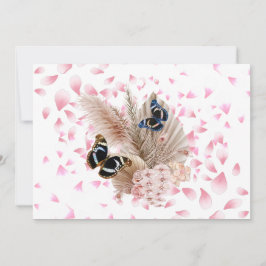 Bouquet floral blooming garden tack kort
