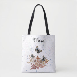Bouquet floral blooming garden tygkasse