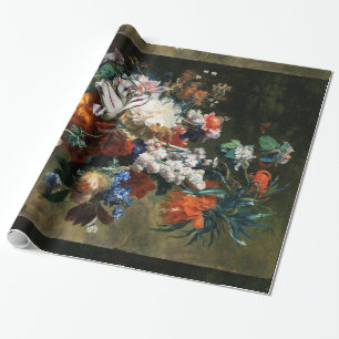 BOUQUET FLOWERS IN A URN PRESENTPAPPER