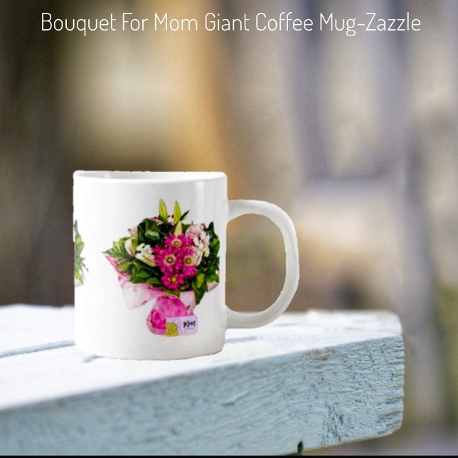 Bouquet för Mamma Jumbo Mugg (Skapare uppladdad)