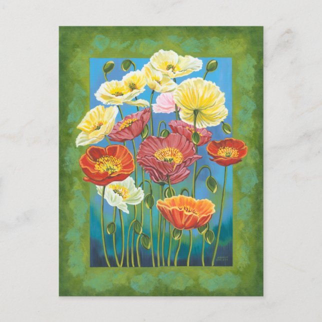 Bouquet i Gräns I Vykort (Framsida)