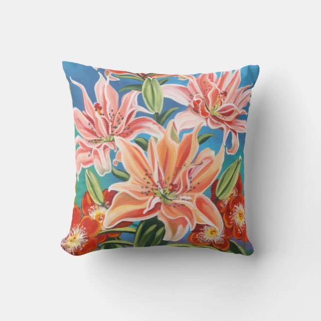 Bouquet i Gräns II Kudde (Framsida)