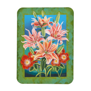 Bouquet i Gräns II Magnet