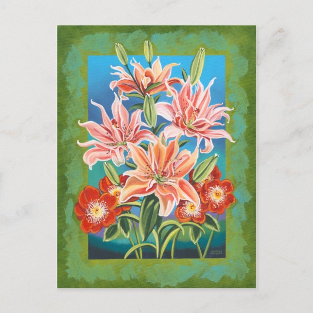 Bouquet i Gräns II Vykort (Framsida)