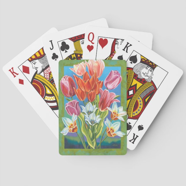 Bouquet i Gräns III Casinokort (Baksidan)
