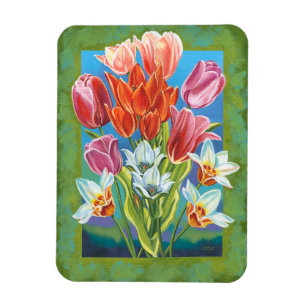 Bouquet i Gräns III Magnet