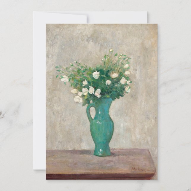 Bouquet i Grönten Flower Vas | Tadeusz Makowski (Framsida)