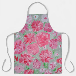 Bouquet Kärlek Blommigt Apron
