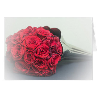 Bouquet-Kärlek Hälsningskort