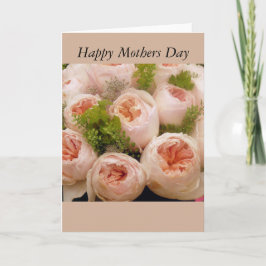 Bouquet-kort för Ro Mors dag Kort