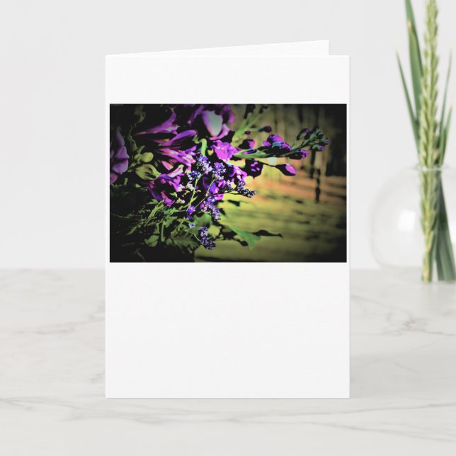 Bouquet-kort Kort (Framsida)