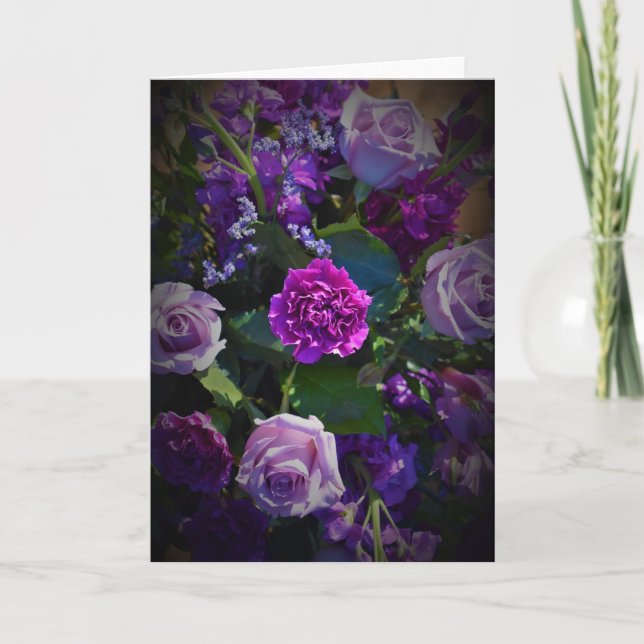 Bouquet-kort Kort (Framsida)