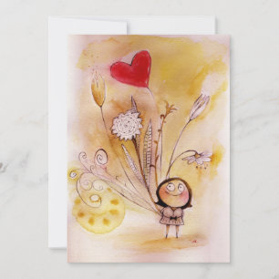 Bouquet-kort Tack Kort