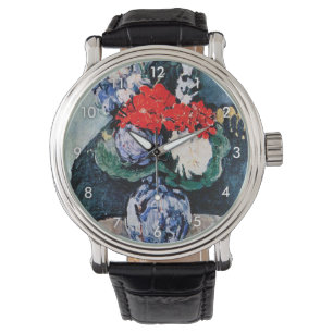 Bouquet med Little Delft, Paul Cezanne Armbandsur