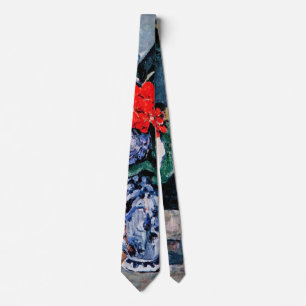 Bouquet med Little Delft, Paul Cezanne Slips