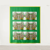 Bouquet med monokrom platta förpackningar