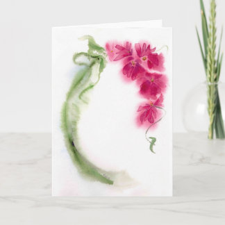 Bouquet Notecard Kort