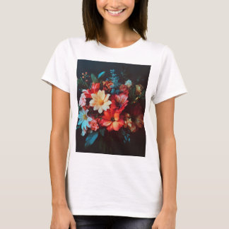 bouquet of flowers t shirt