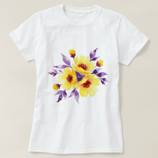 Bouquet of flowers t shirt