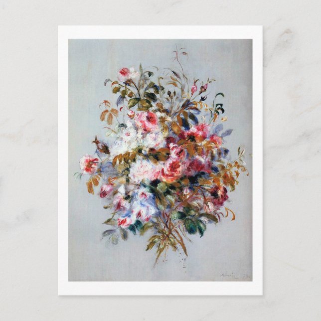 Bouquet of Ro, Renoir Vykort (Framsida)