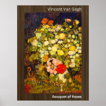 Bouquet of Ro-Vincent Van Gogh