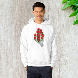 Bouquet of Röd ros Hoodie
