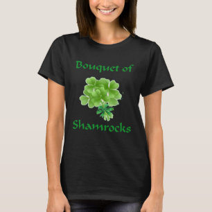 Bouquet of Shamrocks St Patrick Day Roligt T Shirt
