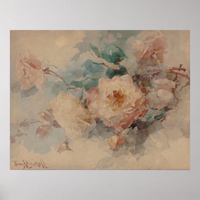 Bouquet-Ro - Franz Bischoff Poster (Framsidan)