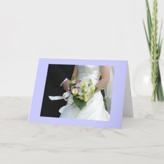 bouquet vattenfärg tack kort