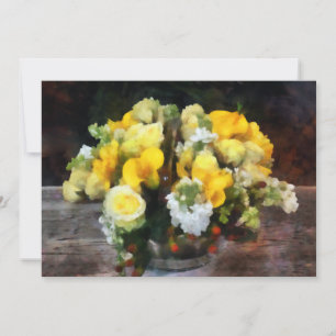 Bouquet With Ro och Calla Lilies