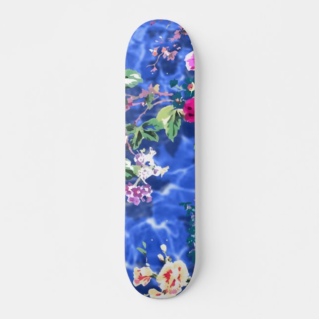 Bouquets med ro mini skateboard bräda 18,5 cm (Framsida)