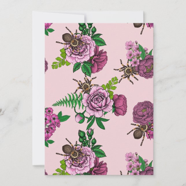 Bouquets och tarantula (Framsida)